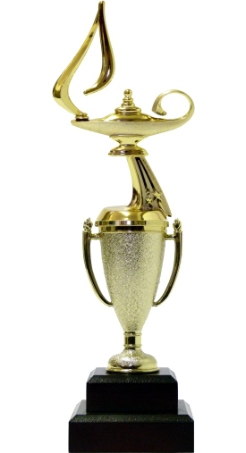 Lamp Of Knowledge Lamp All Star Trophy 290mm