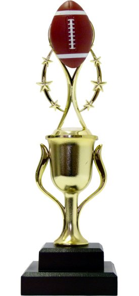 Rugby Colour Ball Trophy 320mm