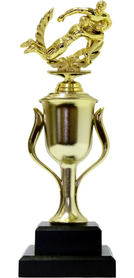Rugby Tackle Trophy 310mm