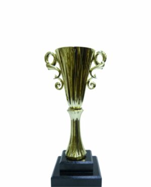 Budget Trophy Diamond Cup Gold 230mm