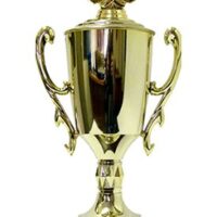 Lamp Of Knowledge Lamp Wreath Trophy 265mm