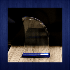 Glass Trophy 180mm