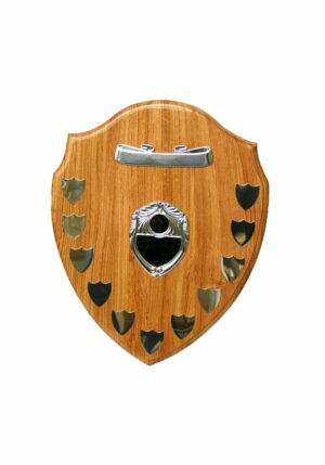 Wooden Shield With Trimming 350mm