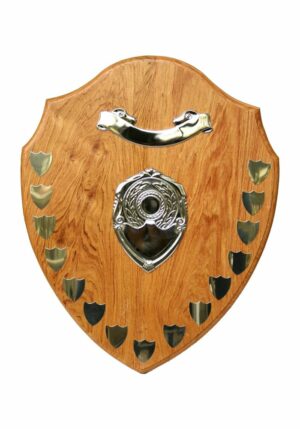 Wooden Shield With Trimming 450mm