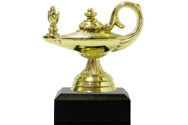 Lamp Of Knowledge Trophy 95mm