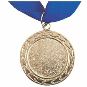 Silver Plain Medal 35mm budget recess, 25mm Recess