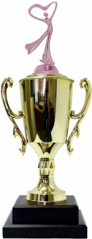 Modern Dancing Trophy PINK 435mm