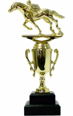 Horse Racing Trophy 225mm