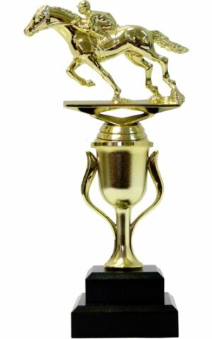 Horse Racing Trophy 225mm