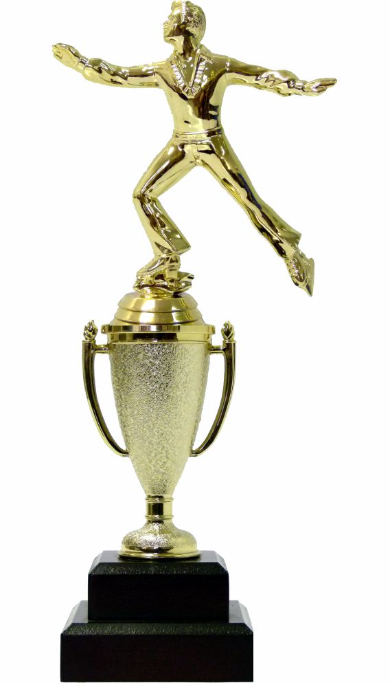 Ice Skater Male Trophy 280mm