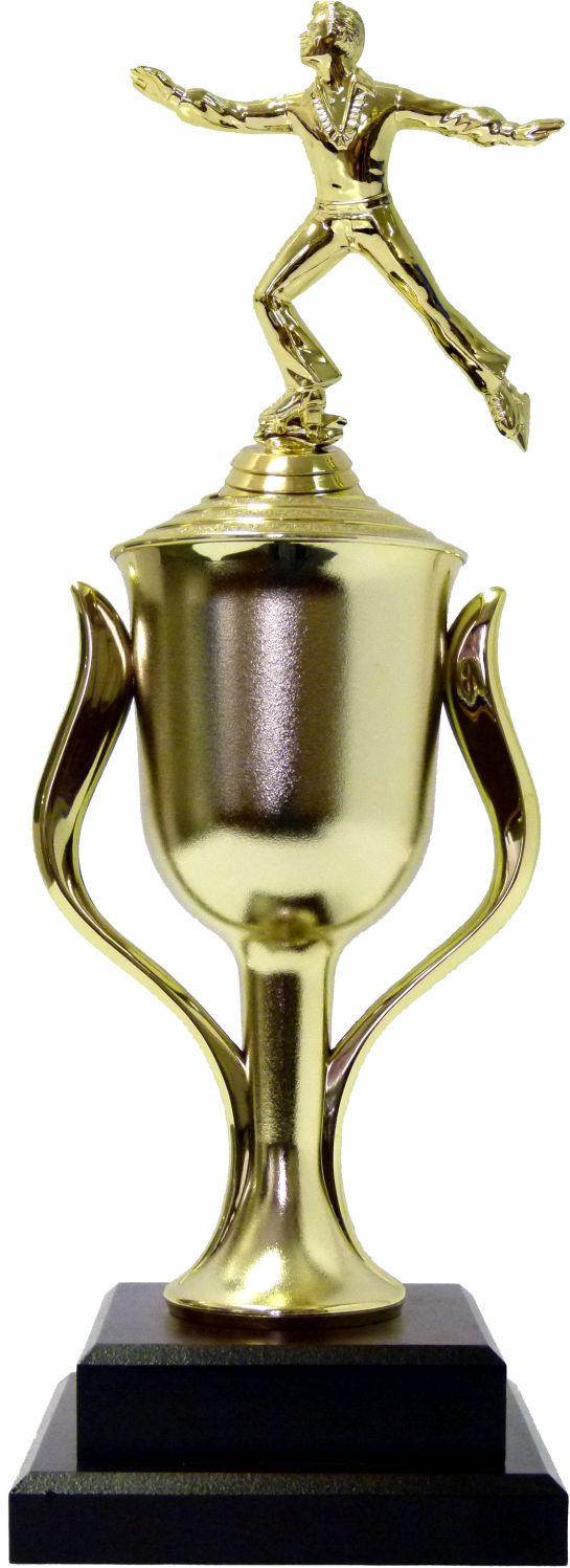 Ice Skater Male Trophy 420mm