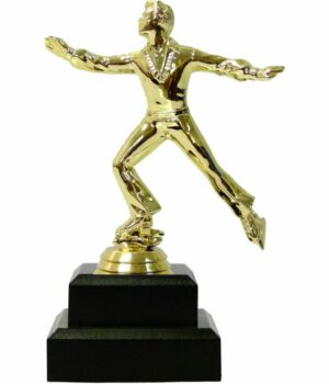 Ice Skater Male Trophy 160mm
