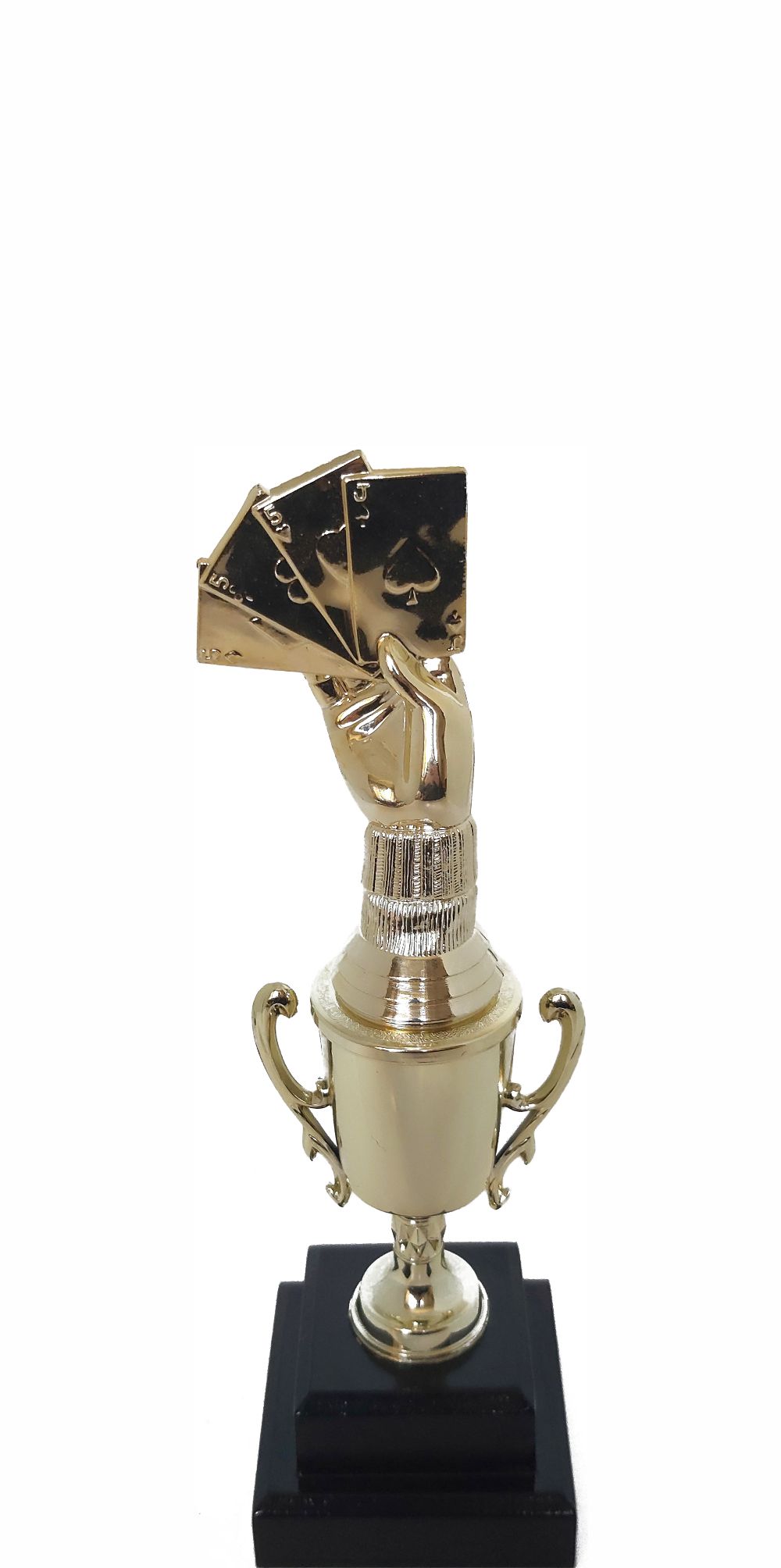 Cards Aces Hand Trophy 225mm