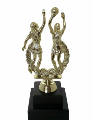 Netball Double Action Trophy 195mm