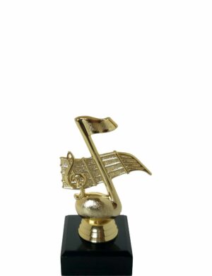 Music Note Trophy 125mm