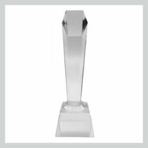 Glass Trophy 225mm 10MM THICK