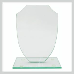 Glass Trophy 150mm 5MM THICK