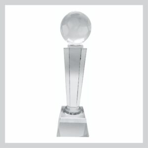 Glass Trophy 235mm 10mm THICK SOCCER