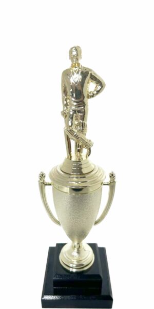Cricket Batsman Standing Trophy 310mm