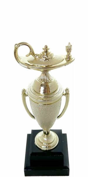 Lamp Of Knowledge Lamp Trophy 240mm