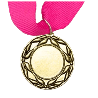 MED5 | Gold Medals 38mm X 25mm Recess