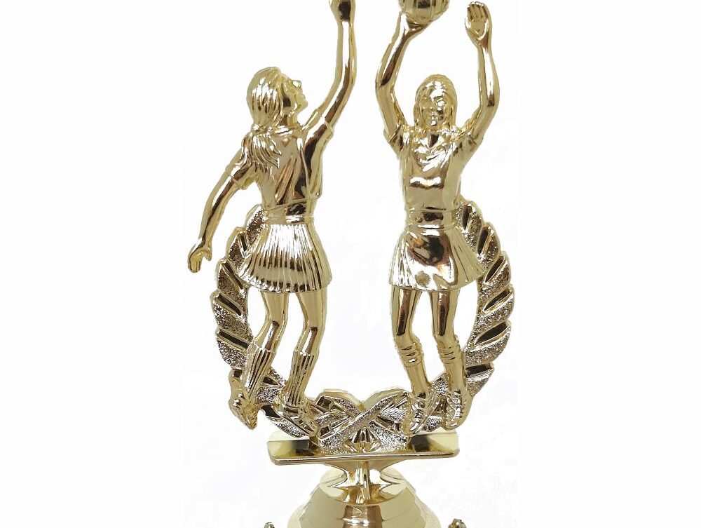 Netball Double Action Trophy 295mm