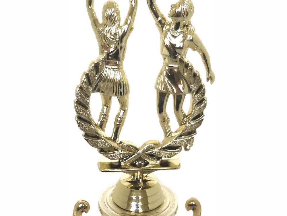 Netball Double Action Trophy 320mm