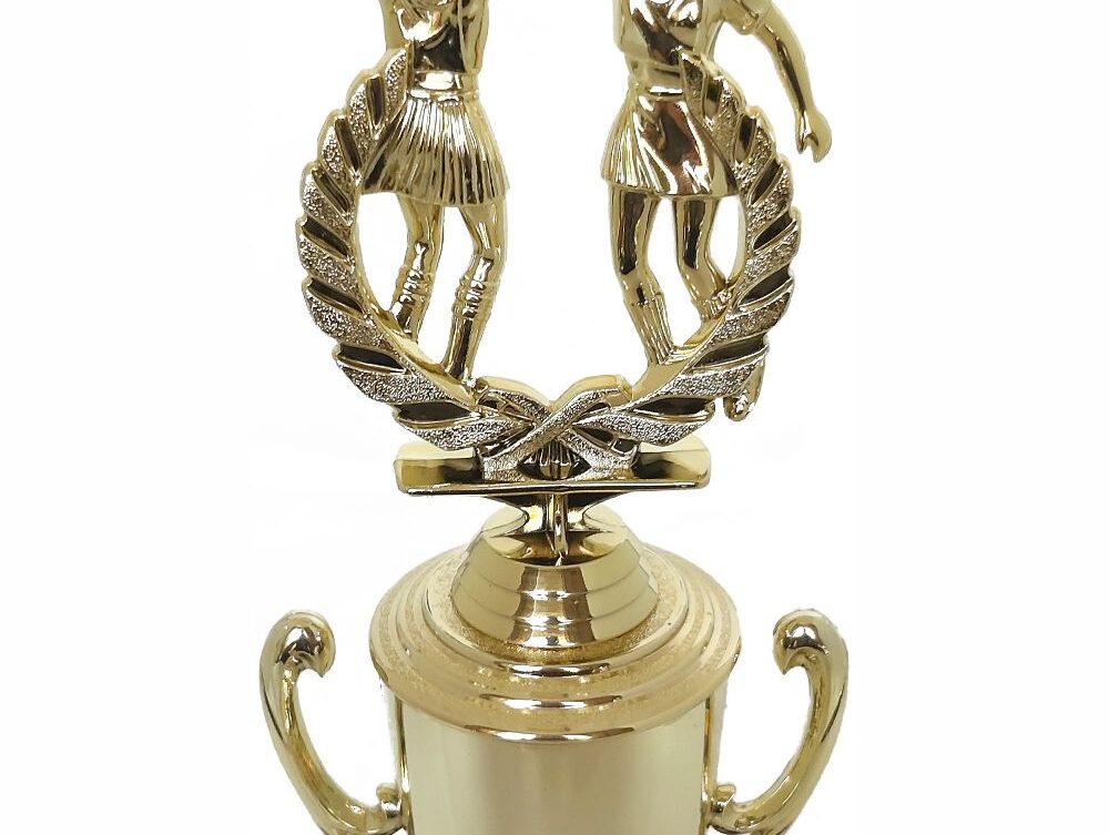 Netball Double Action Trophy 355mm
