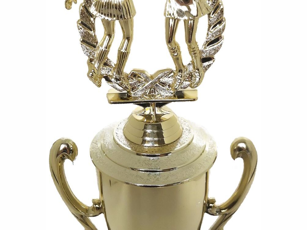 Netball Double Action Trophy 395mm
