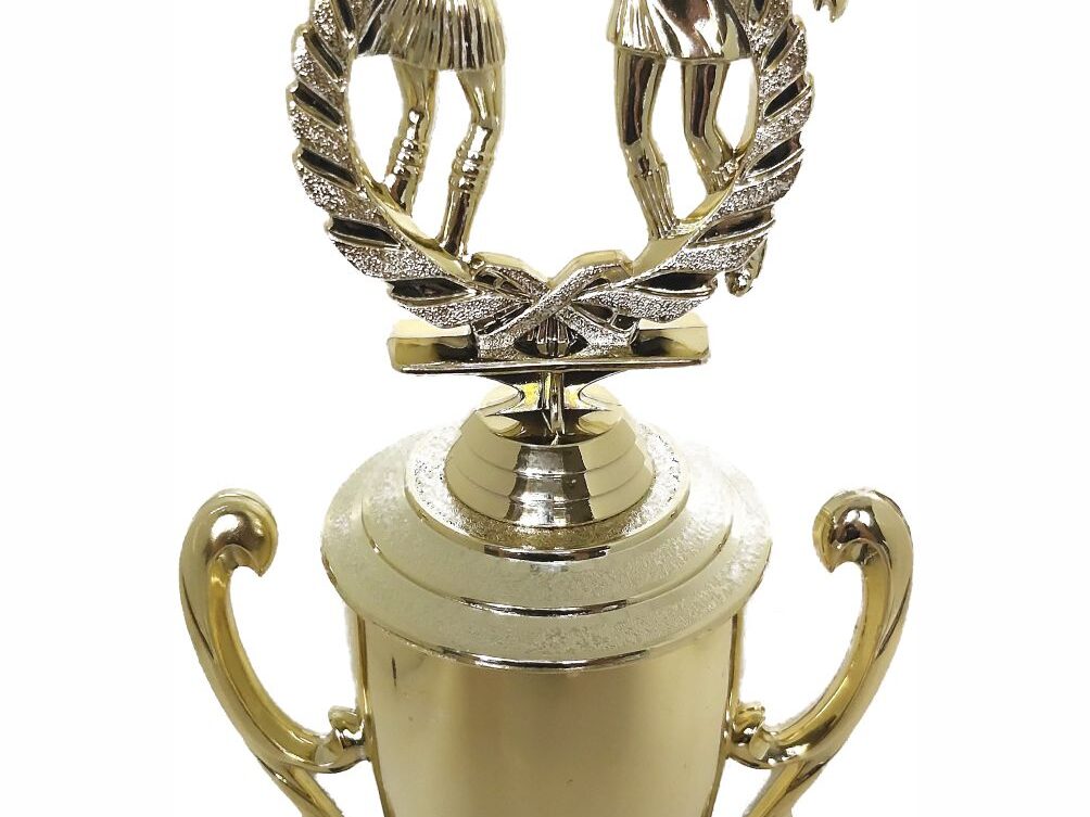 Netball Double Action Trophy 395mm