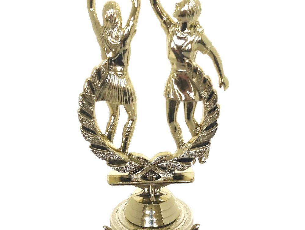 Netball Double Action Trophy 320mm