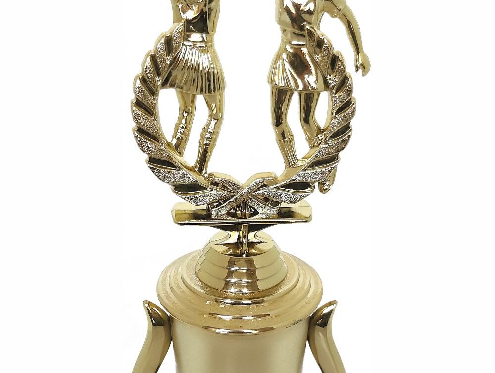 Netball Double Action Trophy 355mm