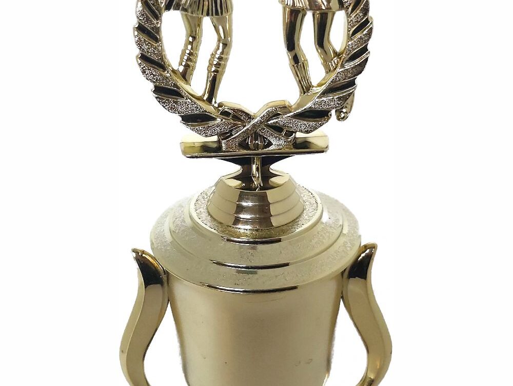 Netball Double Action Trophy 395mm