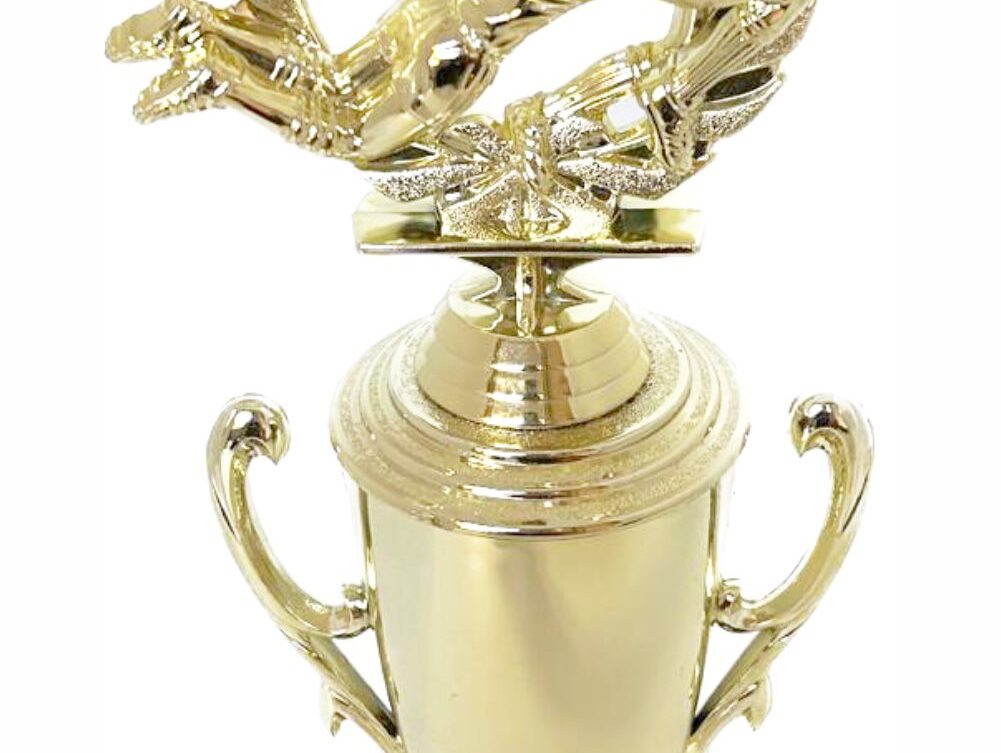 Rugby Tackle Trophy 310mm