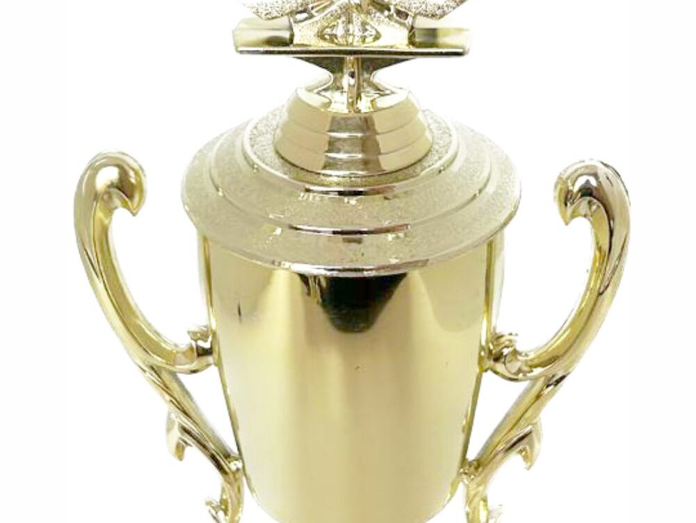 Rugby Tackle Trophy 350mm