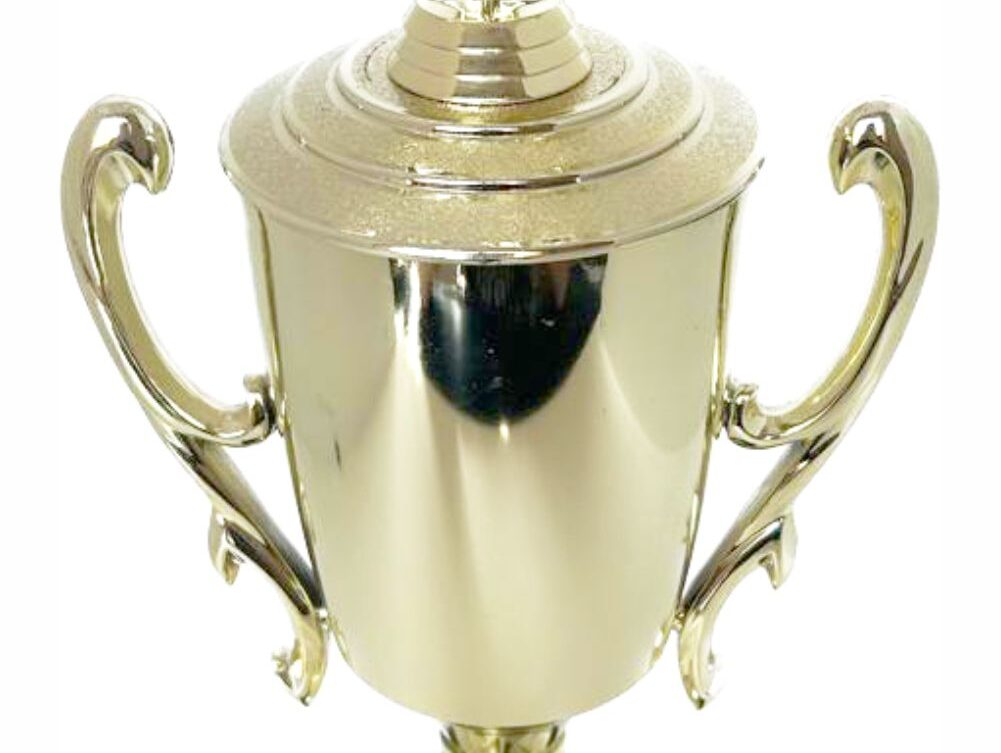 Rugby Tackle Trophy 390mm