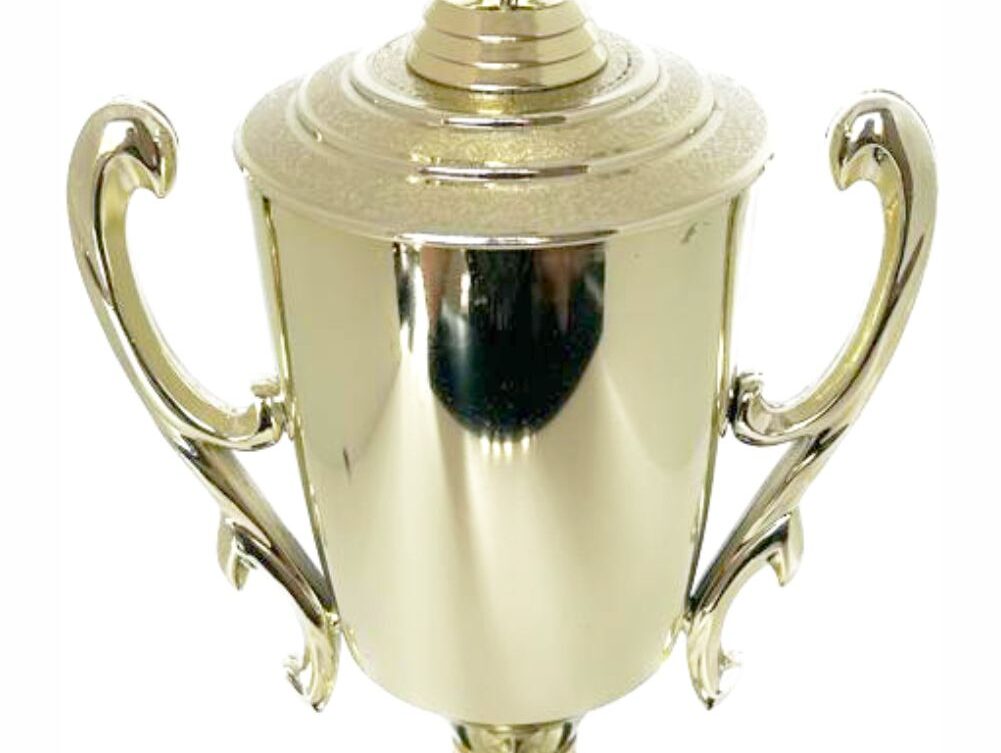 Rugby Tackle Trophy 390mm