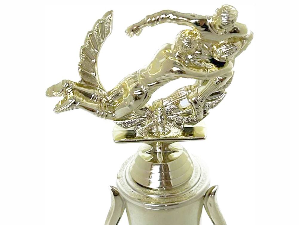 Rugby Tackle Trophy 250mm