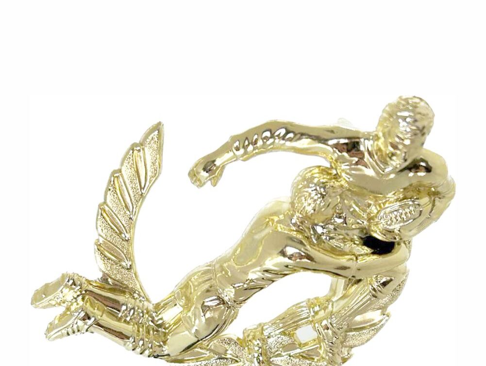 Rugby Tackle Trophy 150mm