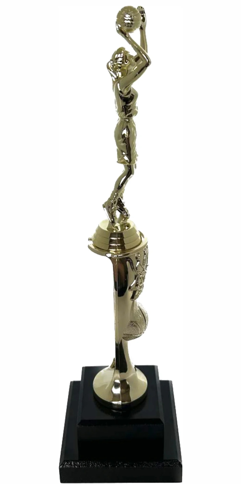NETBALL PUSHSHOT RISER TROPHY 380mm