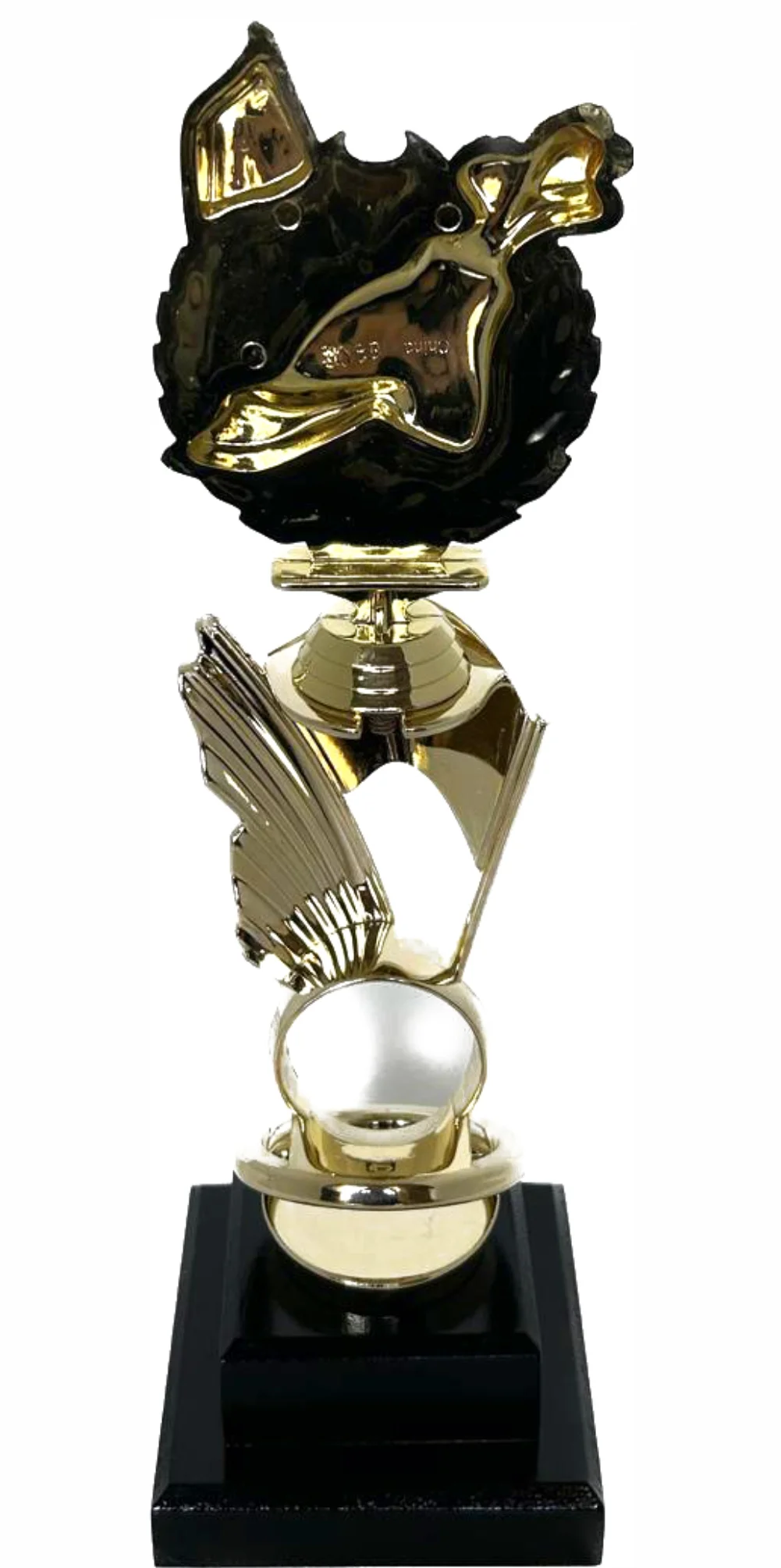 GOLF WREATH RISER TROPHY 345mm