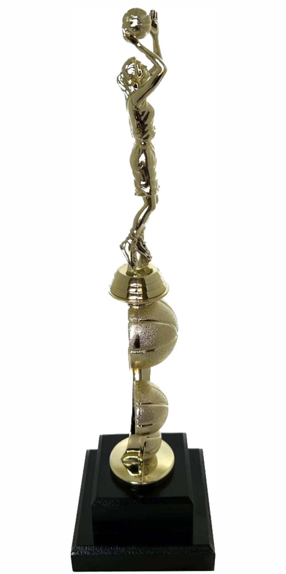 NETBALL PUSHSHOT RISER TROPHY 380mm