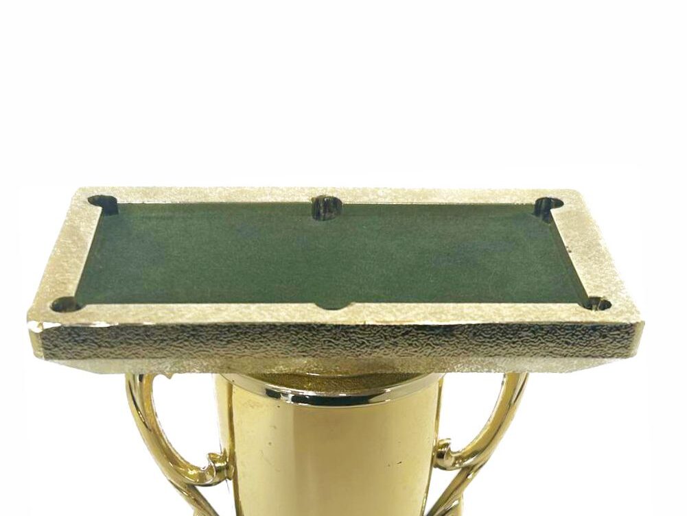 Pool Table Trophy 180mm