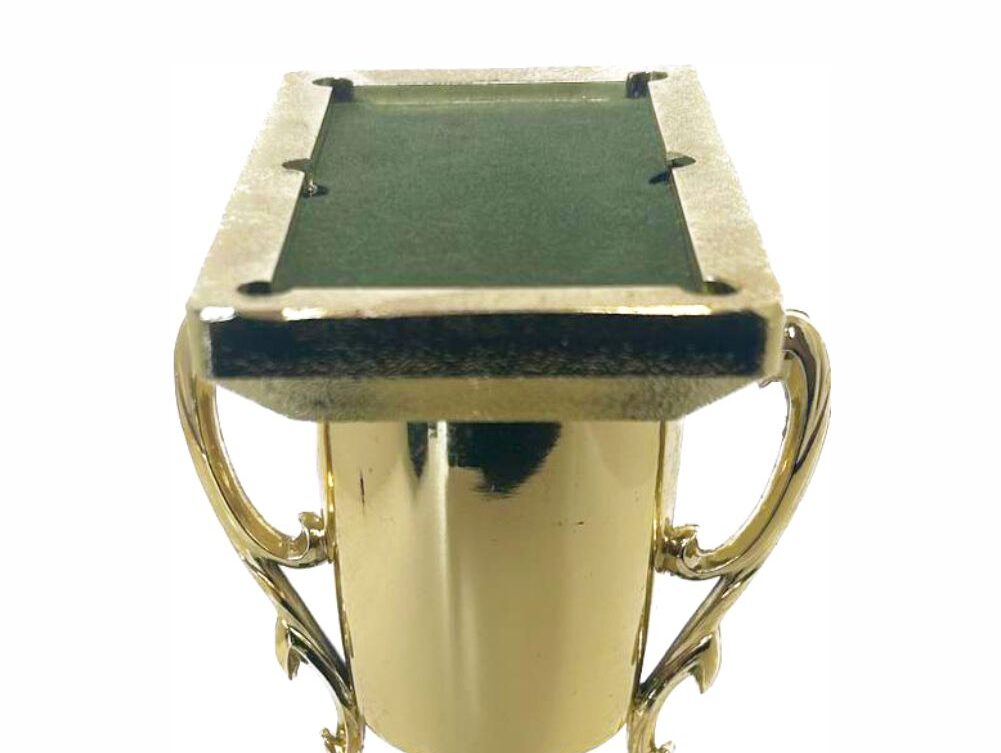 Pool Table Trophy 215mm
