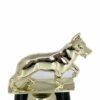 Dog Alsation Trophy 150mm