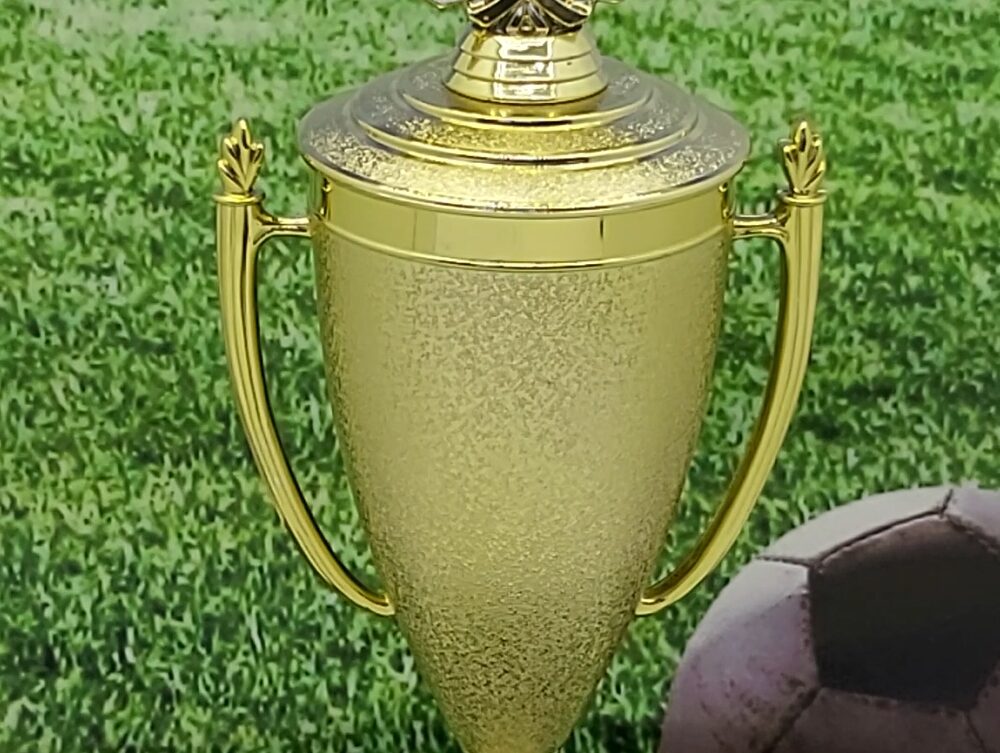 Soccer Wreath Trophy 350mm