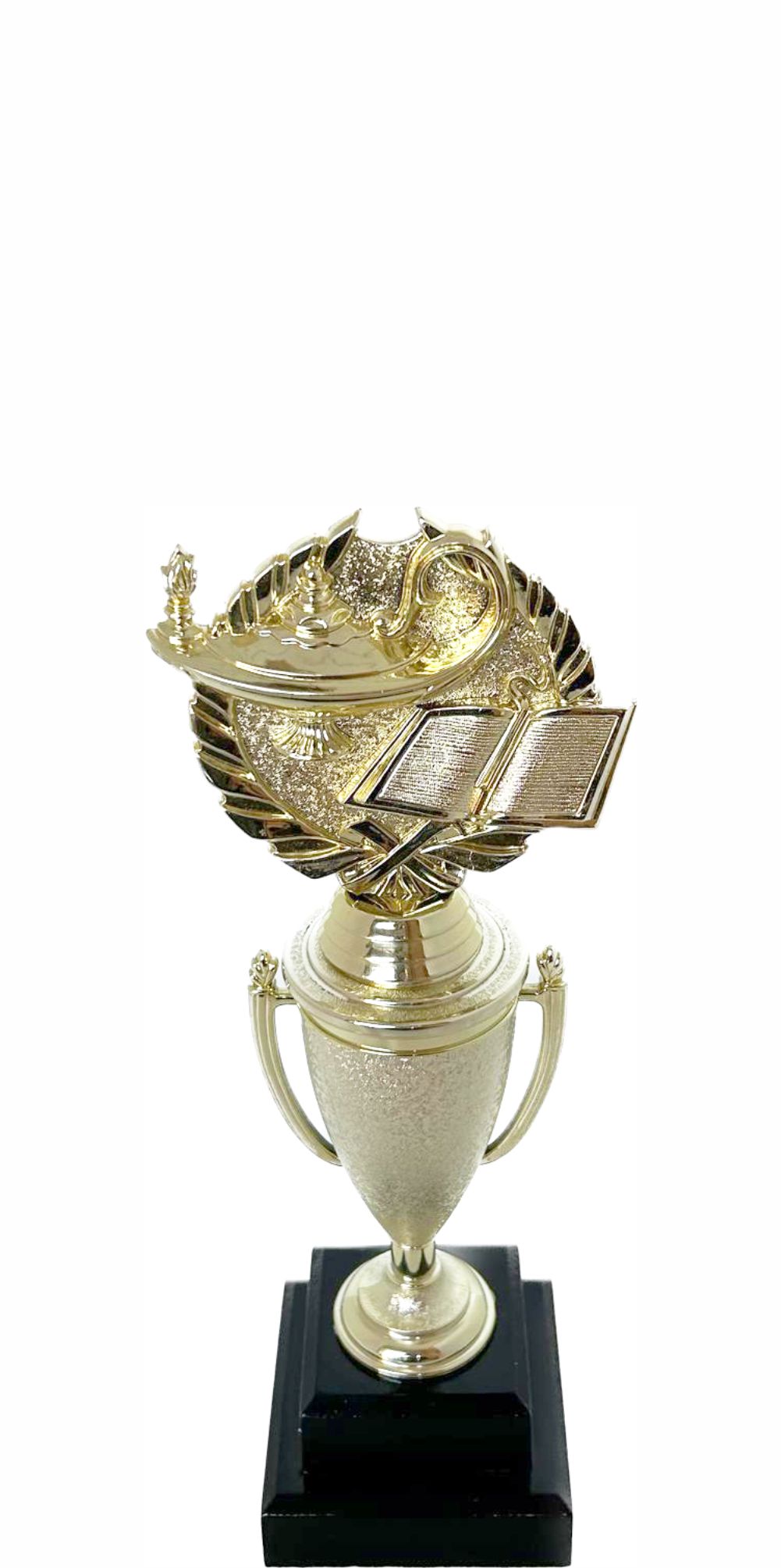 Lamp Of Knowledge Lamp Wreath Trophy 240mm