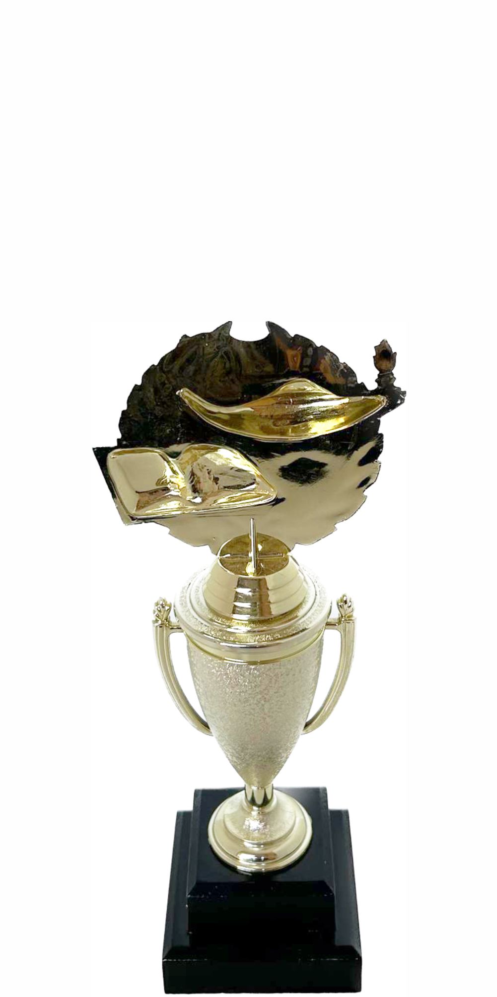 Lamp Of Knowledge Lamp Wreath Trophy 240mm
