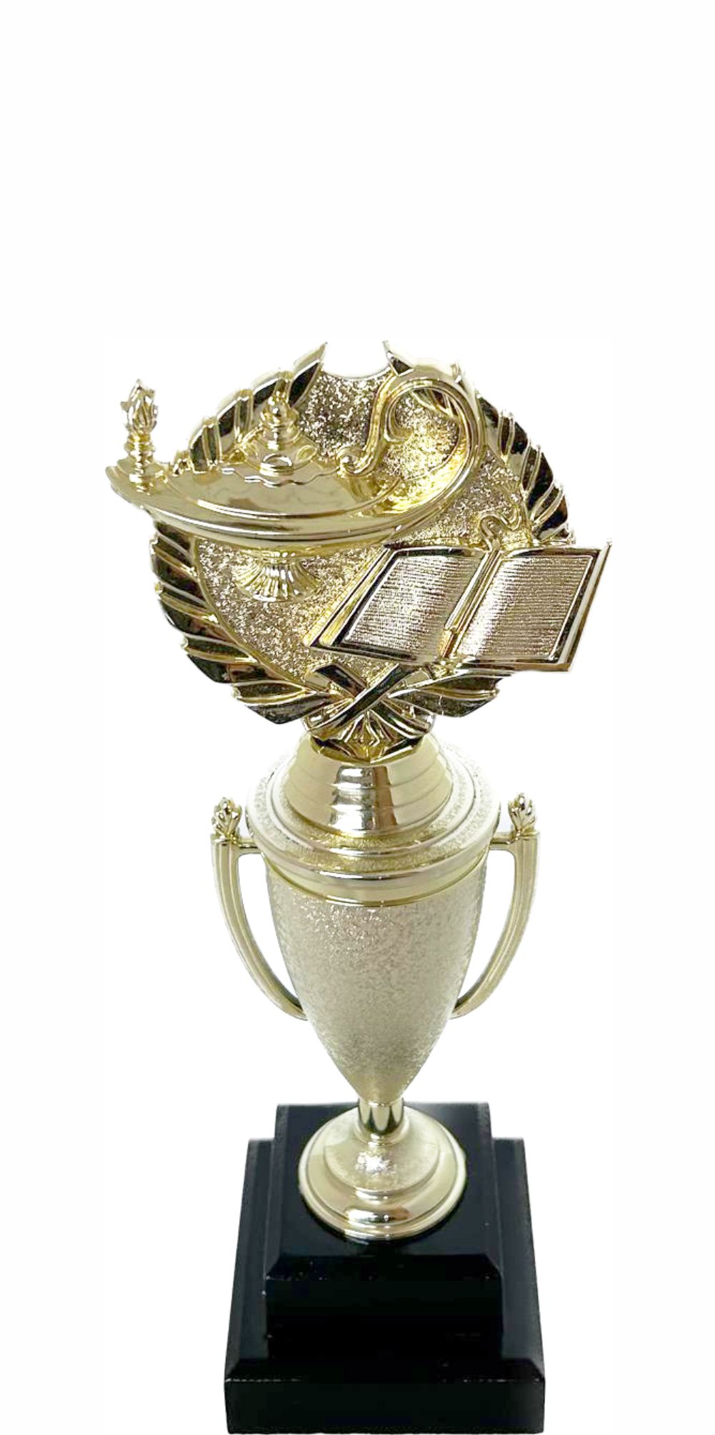 Lamp Of Knowledge Lamp Wreath Trophy 265mm