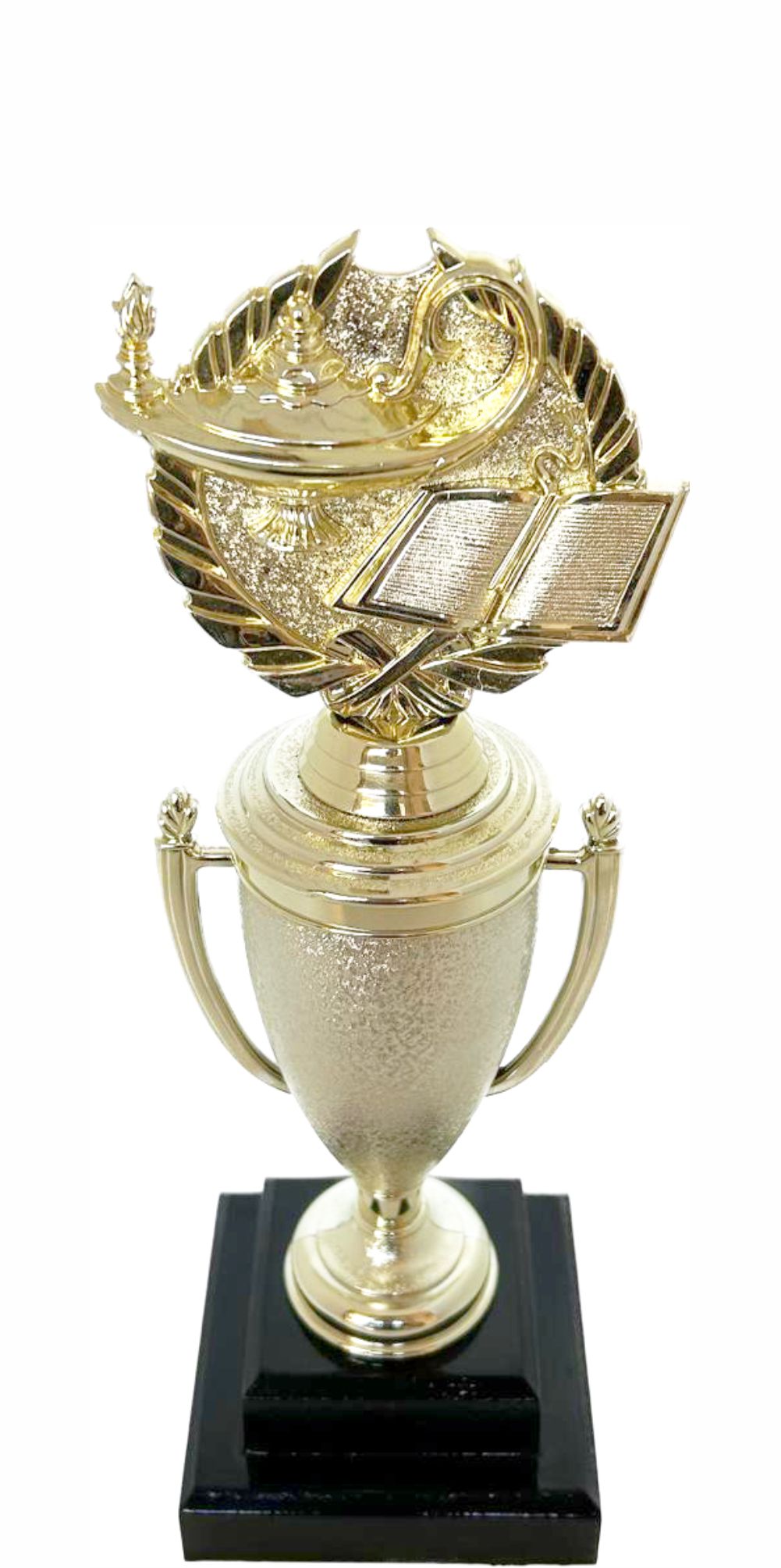 Lamp Of Knowledge Lamp Wreath Trophy 300mm